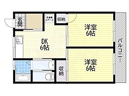 ビューハイム西村 2階