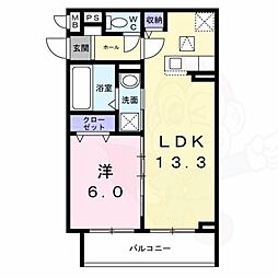 ウォーム八尾木 3階/-