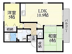 ココ・ソレジオB棟 2階