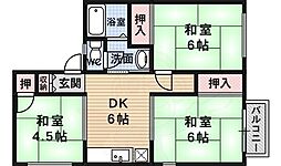 笛吹ハイツ 2階/-