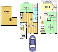 松ヶ丘中町貸家  ｜ 大阪府河内長野市松ケ丘中町（賃貸一戸建4LDK・--・94.47㎡） その2