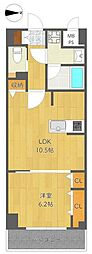 グラン・セレート 1LDKの間取図画像