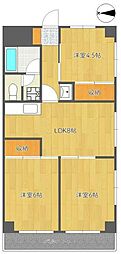 センチュリーマンション 3LDKの間取図画像