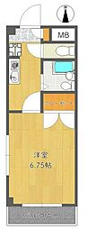 カーサイルカナーレ 1Kの間取図画像