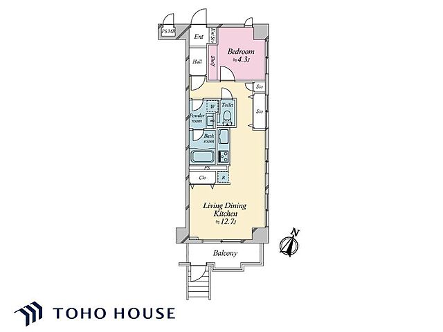 間取り ジョイフル多摩センター 1階/-