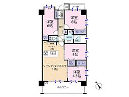 間取図画像 3LDK
