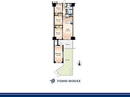 クリオ小平壱番館 4LDKの間取図画像