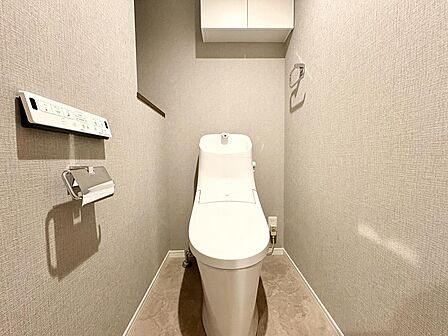 使用後すぐに手を洗うことができ、衛生的なトイレです。