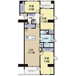 間取図画像 3LDK