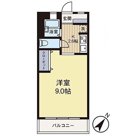 【間取り】駅4分の立地です。ちょっとしたスペースにご自身の生活を過ごしてみませんか。