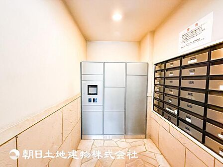 メールボックスがあり郵便物の受け取りも楽です。
