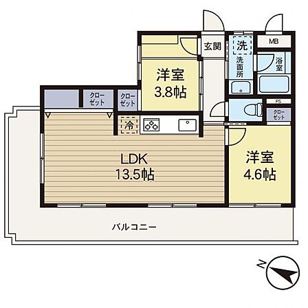 【間取り】リフォームが完了して中をご覧にたけるようになりました。