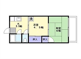 橋本荘  ｜ 埼玉県所沢市大字山口（賃貸アパート2K・2階・29.91㎡） その2