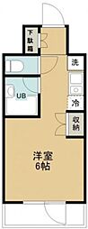アルプ所沢 1Kの間取図画像