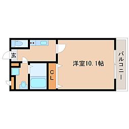 間取図画像 1K