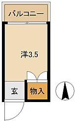 リバーハイツ 3階/-