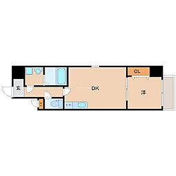 maison PREMIER VII 1DKの間取図画像
