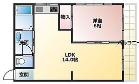 兵庫県尼崎市稲葉荘２丁目（賃貸マンション1LDK・2階・41.00㎡） その2