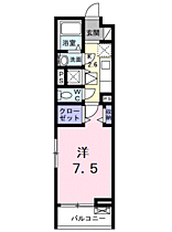 ニューグレイス 105 ｜ 埼玉県所沢市松葉町9-3（賃貸アパート1K・1階・26.73㎡） その2