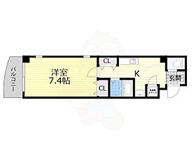 大阪府大阪市西区北堀江３丁目（賃貸マンション1K・11階・25.58㎡） その2