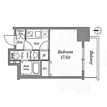 大阪府大阪市中央区南久宝寺町１丁目（賃貸マンション1R・14階・23.61㎡） その2