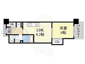 大阪府大阪市中央区瓦屋町３丁目10番1号（賃貸マンション1LDK・6階・35.00㎡） その2