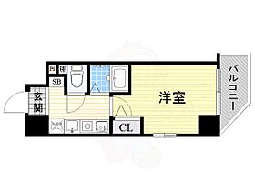 エスリード上本町北  ｜ 大阪府大阪市中央区上本町西２丁目1番1号（賃貸マンション1K・4階・20.21㎡） その2