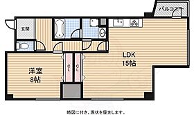 アルボール西道頓堀  ｜ 大阪府大阪市浪速区幸町２丁目1番17号（賃貸マンション1LDK・3階・54.23㎡） その2