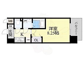 大阪府大阪市中央区農人橋１丁目2番8号（賃貸マンション1K・2階・26.48㎡） その2