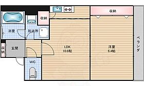 大阪府大阪市西区南堀江３丁目（賃貸マンション1DK・9階・40.67㎡） その2