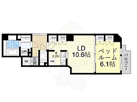 大阪府大阪市西区南堀江３丁目7番4号（賃貸マンション1LDK・2階・50.15㎡） その2