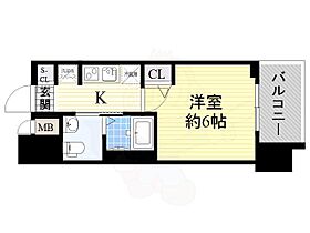 大阪府大阪市浪速区桜川２丁目7番2号（賃貸マンション1K・7階・21.08㎡） その2