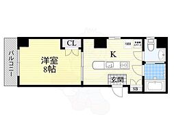 🉐敷金礼金0円！🉐大阪市営四つ橋線 本町駅 徒歩2分