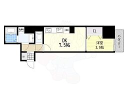 間取図画像 1DK