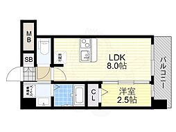 Luxe玉造南 2階