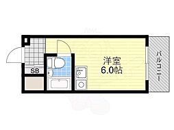 ライオンズマンション日本橋 ワンルームの間取図画像