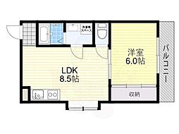 メゾン南桃園 3階