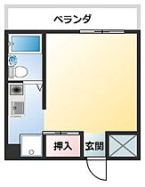 兵庫県尼崎市七松町３丁目（賃貸マンション1R・2階・23.00㎡） その2