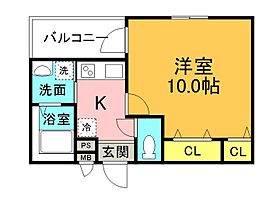 フジパレス尼崎園田1番館  ｜ 兵庫県尼崎市東園田町１丁目（賃貸アパート1K・1階・31.04㎡） その2