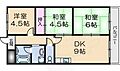 野崎スカイハイツ2階6.0万円