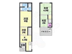 🉐敷金礼金0円！🉐大東市中楠の里町7−11テラスハウス