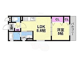 ピレーネ明和 1階/-