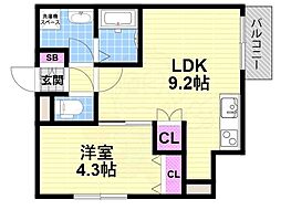 REVITA野崎 2階/-
