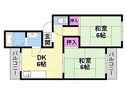 畷ハイツ 3階