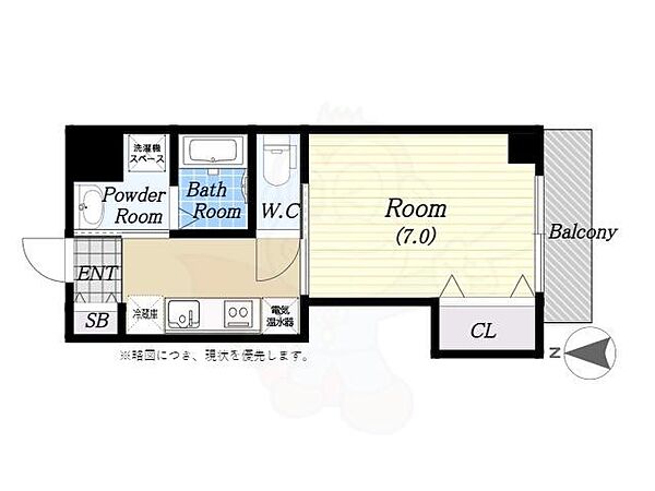 みおつくし鷺洲 ｜大阪府大阪市福島区鷺洲５丁目(賃貸マンション1K・3階・22.32㎡)の写真 その2