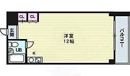 メゾンドレイナ2 ワンルームの間取図画像