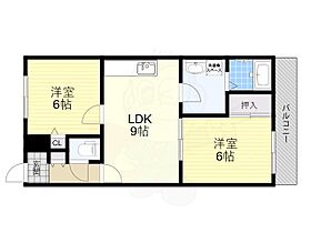 大阪府大阪市住吉区大領５丁目（賃貸マンション2LDK・2階・46.00㎡） その2