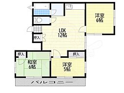 M・Kルミエール 3LDKの間取図画像
