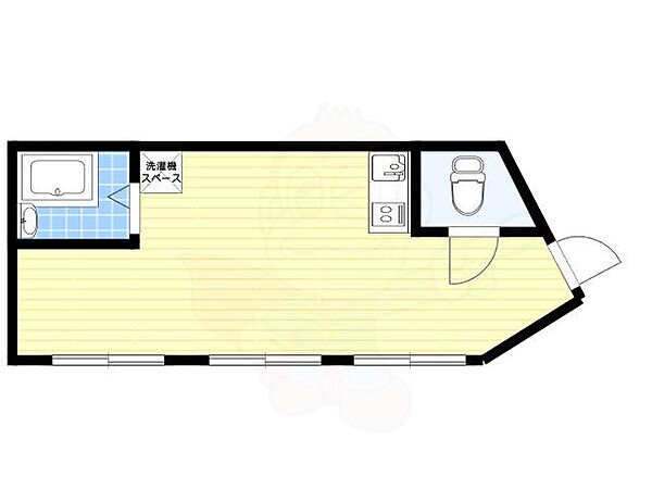 沢ノ町駅前ビル 301｜大阪府大阪市住吉区殿辻２丁目(賃貸マンション1R・3階・18.21㎡)の写真 その2