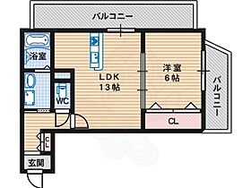 大阪府大阪市住吉区苅田７丁目（賃貸マンション1LDK・5階・41.86㎡） その2